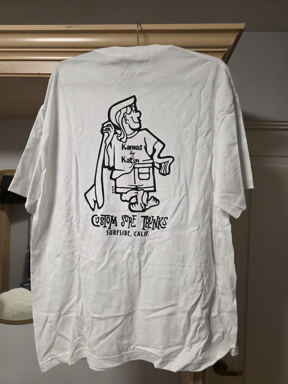 Katin White Surf Graphic Short Sleeve Tee